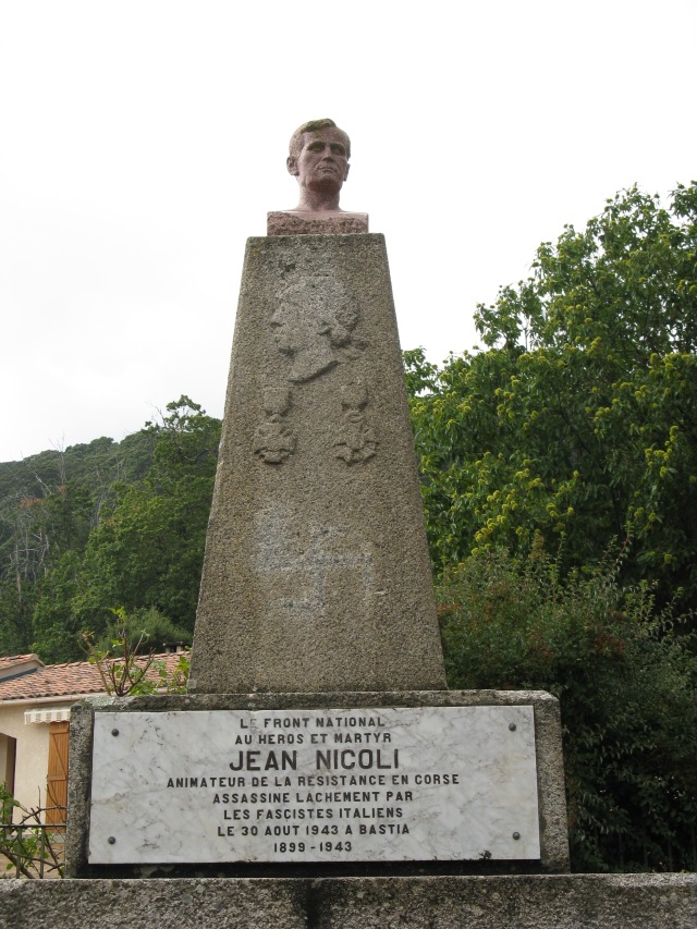 Monument à Jean Nicoli, San Gavino di Carbini